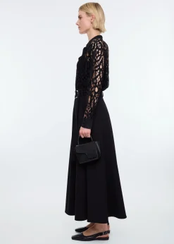 Lace tunic blouse