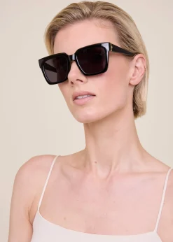 Large d-frame sunglasses