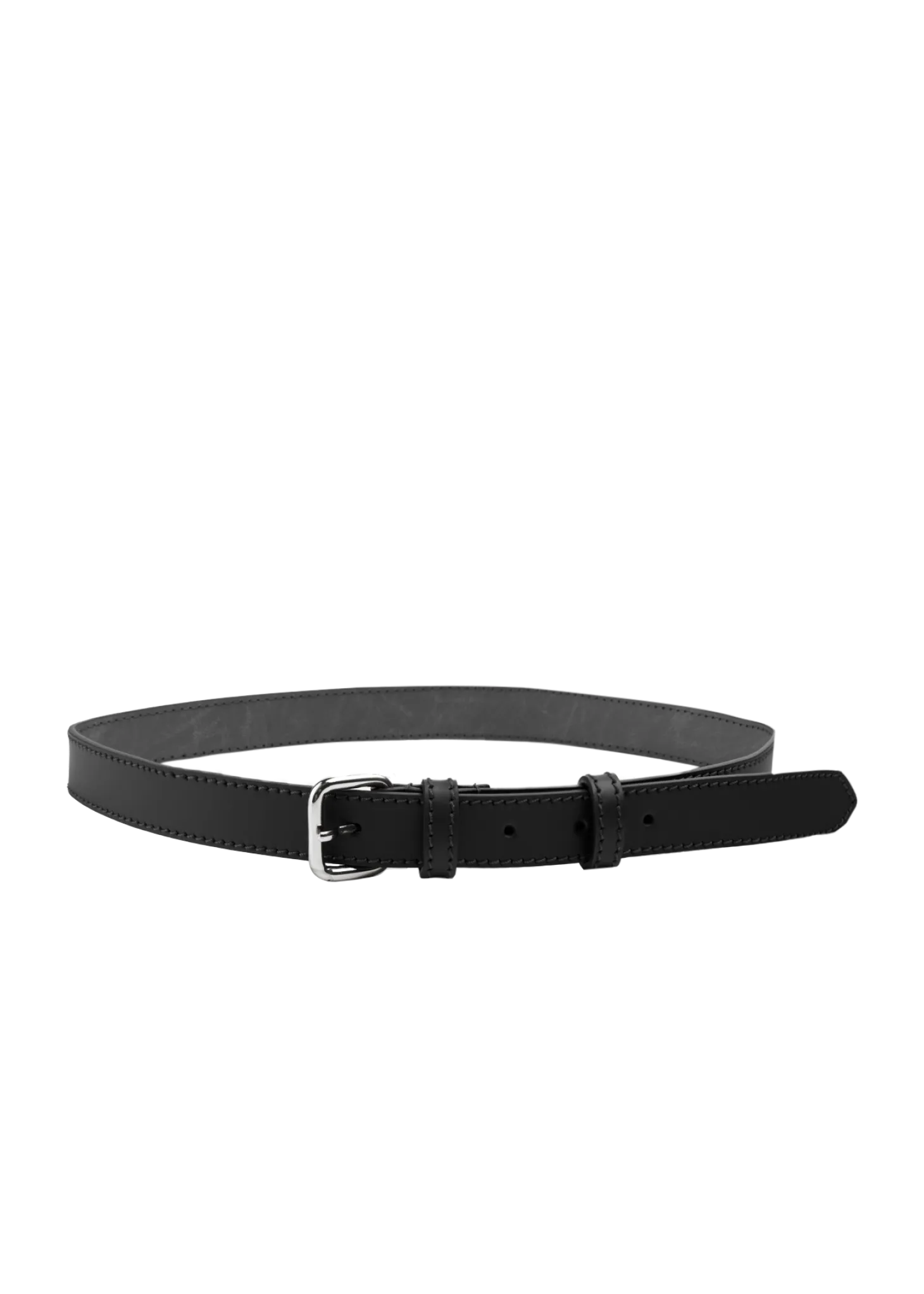 Leather belt