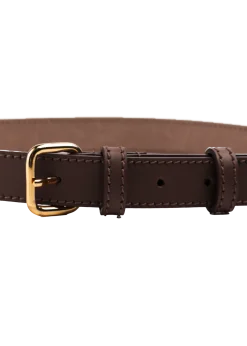 Leather belt