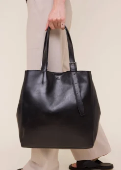 Leather belt shopper