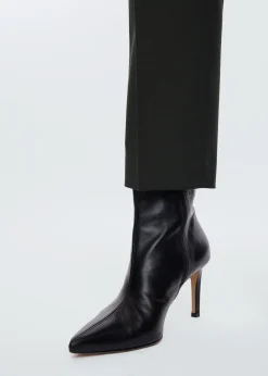 Leather heels