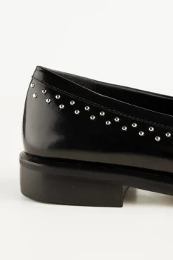Leather loafers