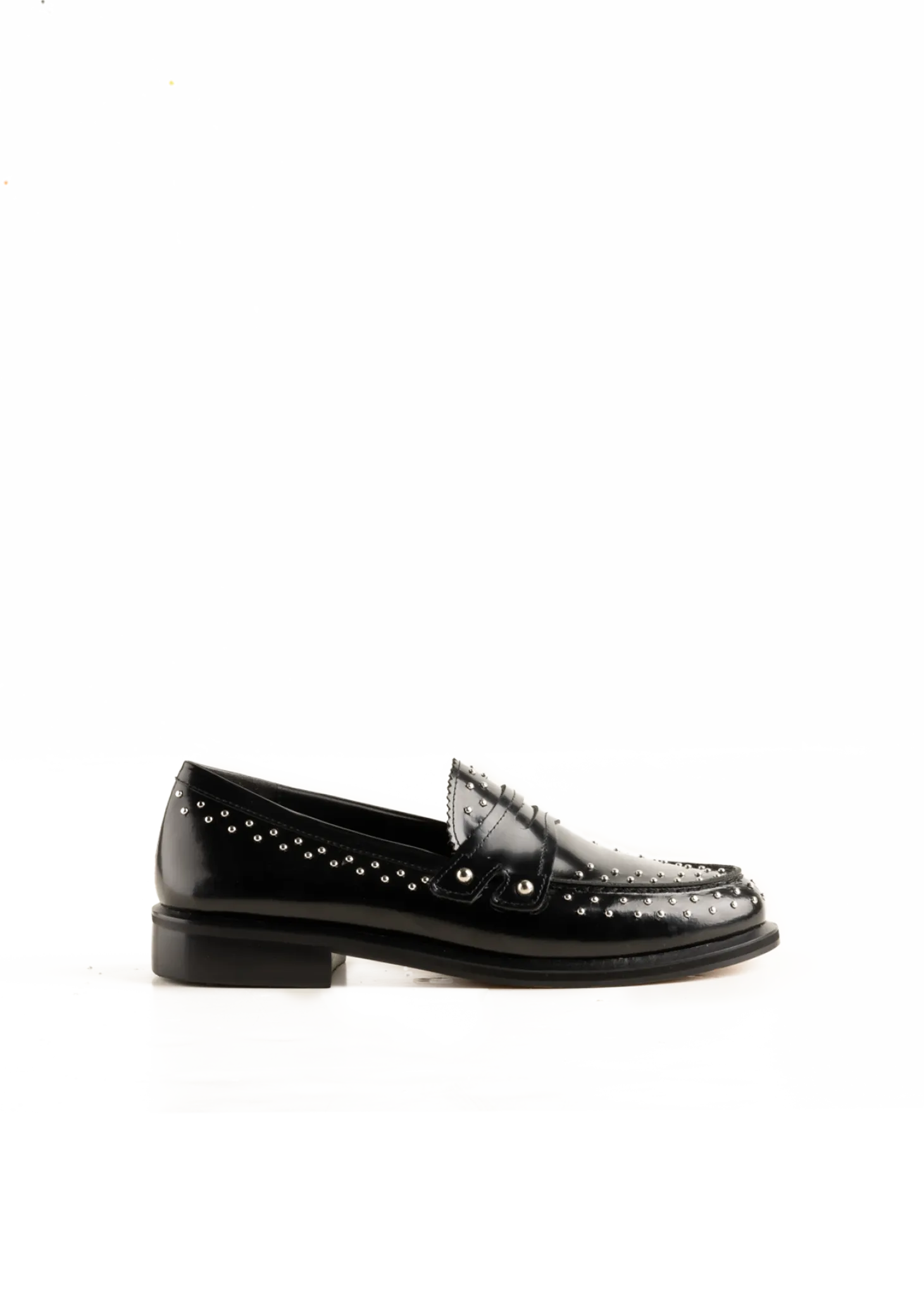 Leather loafers