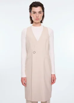 Long soft gilet