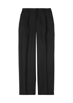 Low crotch wool chino