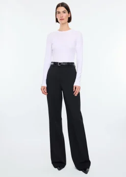 Lyocell ribbed longsleeve