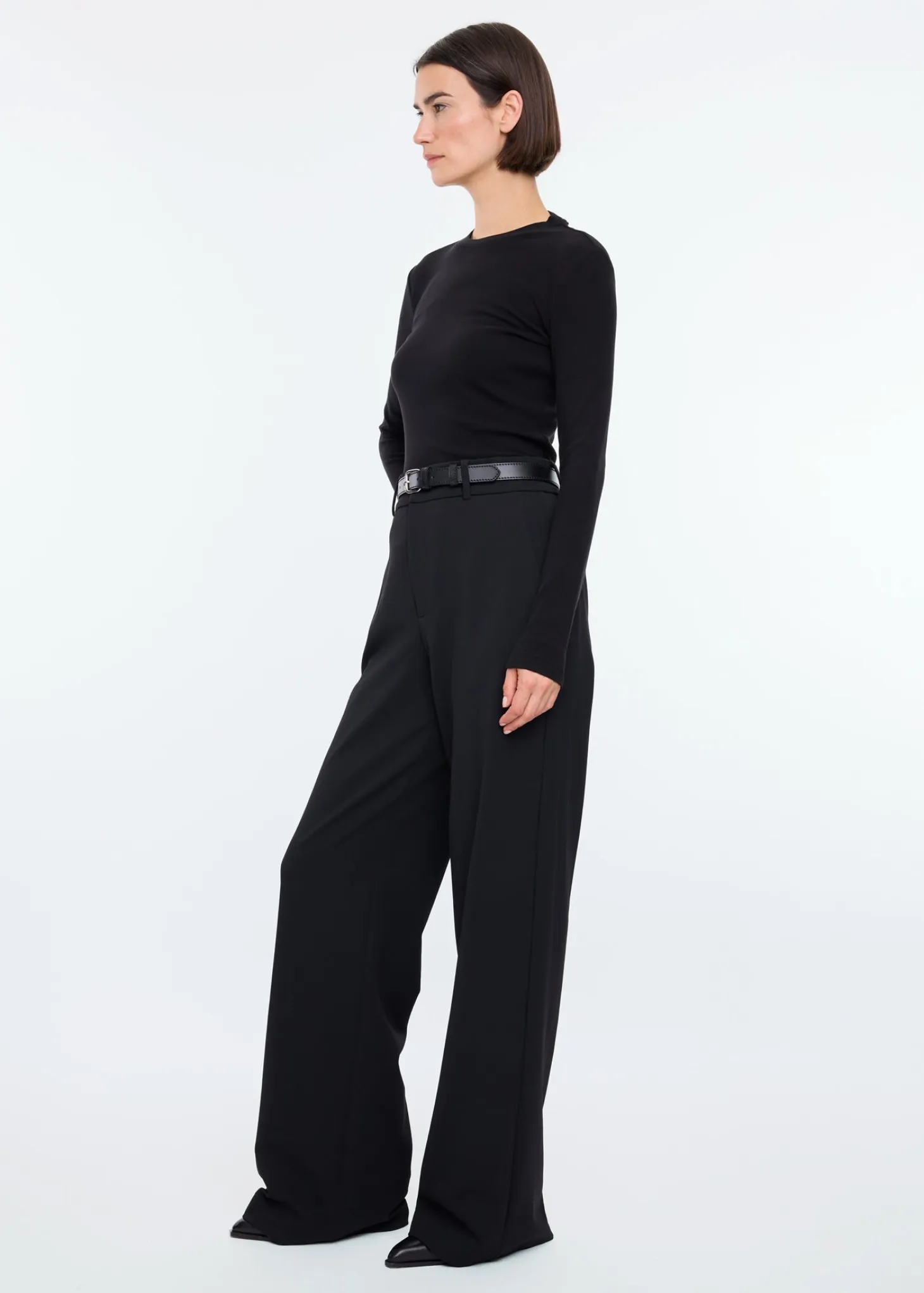 Lyocell ribbed longsleeve