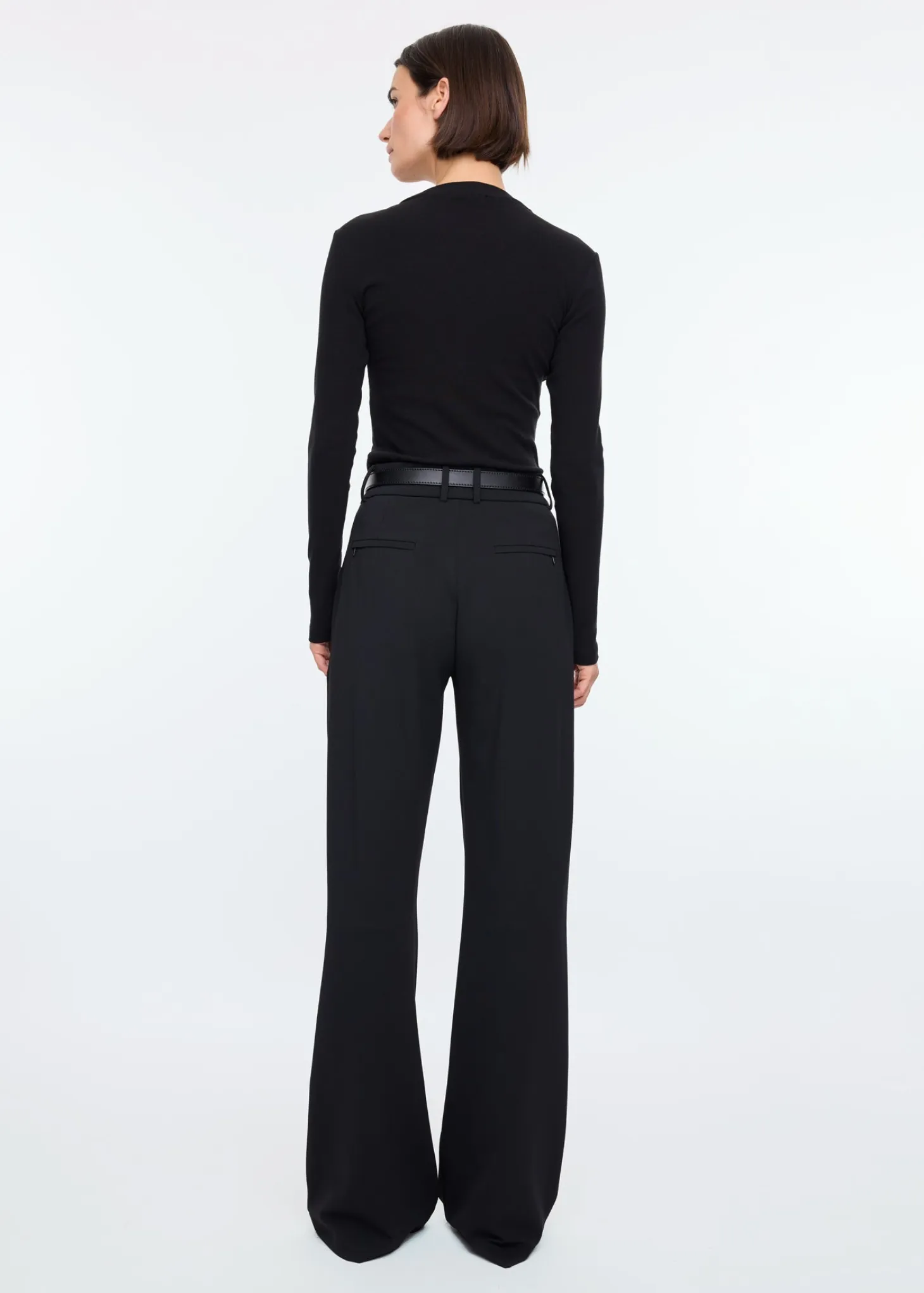 Lyocell ribbed longsleeve