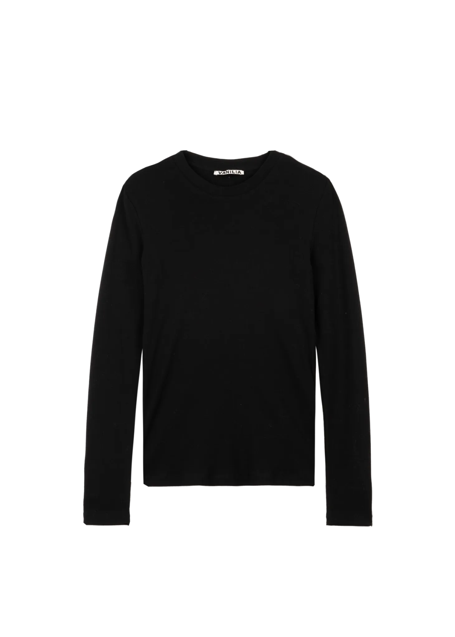 Lyocell ribbed longsleeve