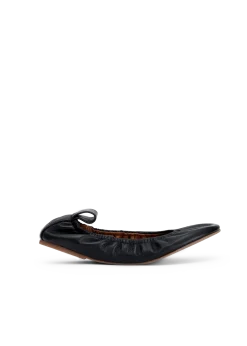 Nappa leren ballerina