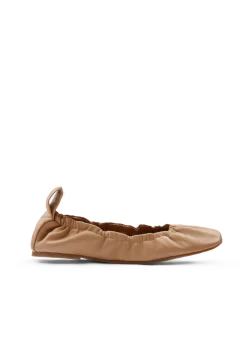Nappa leren ballerina