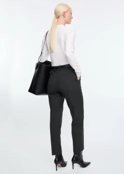 Rib v-neck top