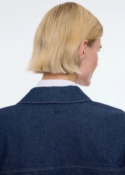 Rinsed denim jacket