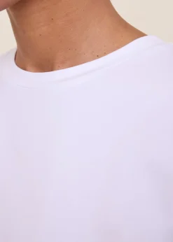 Round neck jersey T-shirt