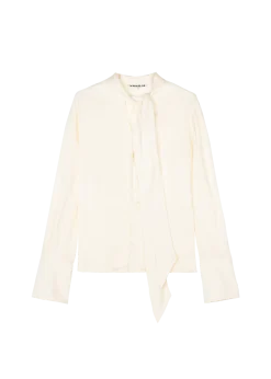 Scarf lyocell blouse