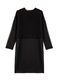 Sheer layered dress