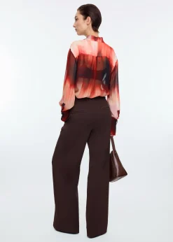 Sheer viscose shirt
