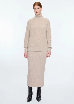 Soft knit skirt