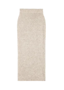 Soft knit skirt