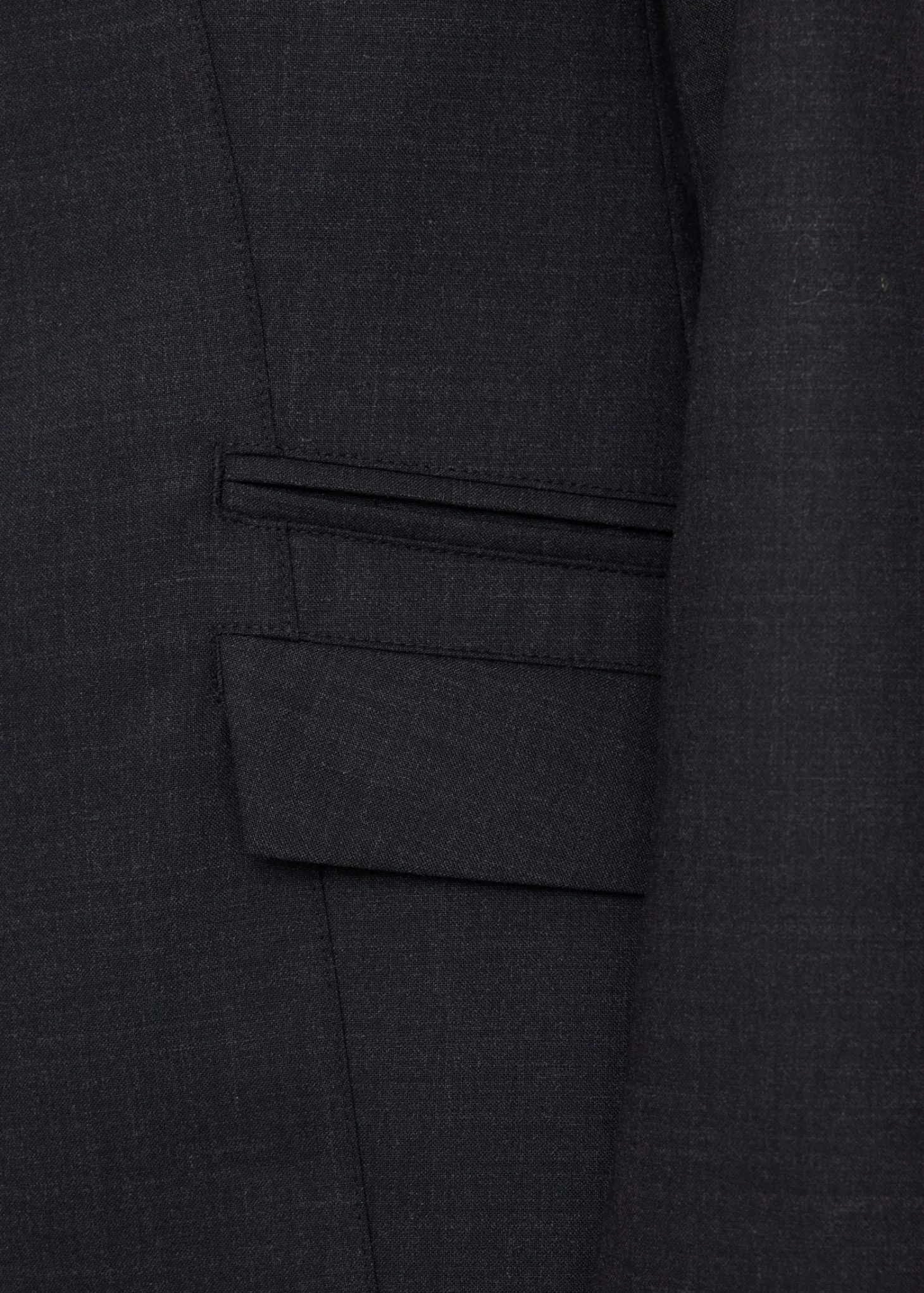 Soft melange blazer