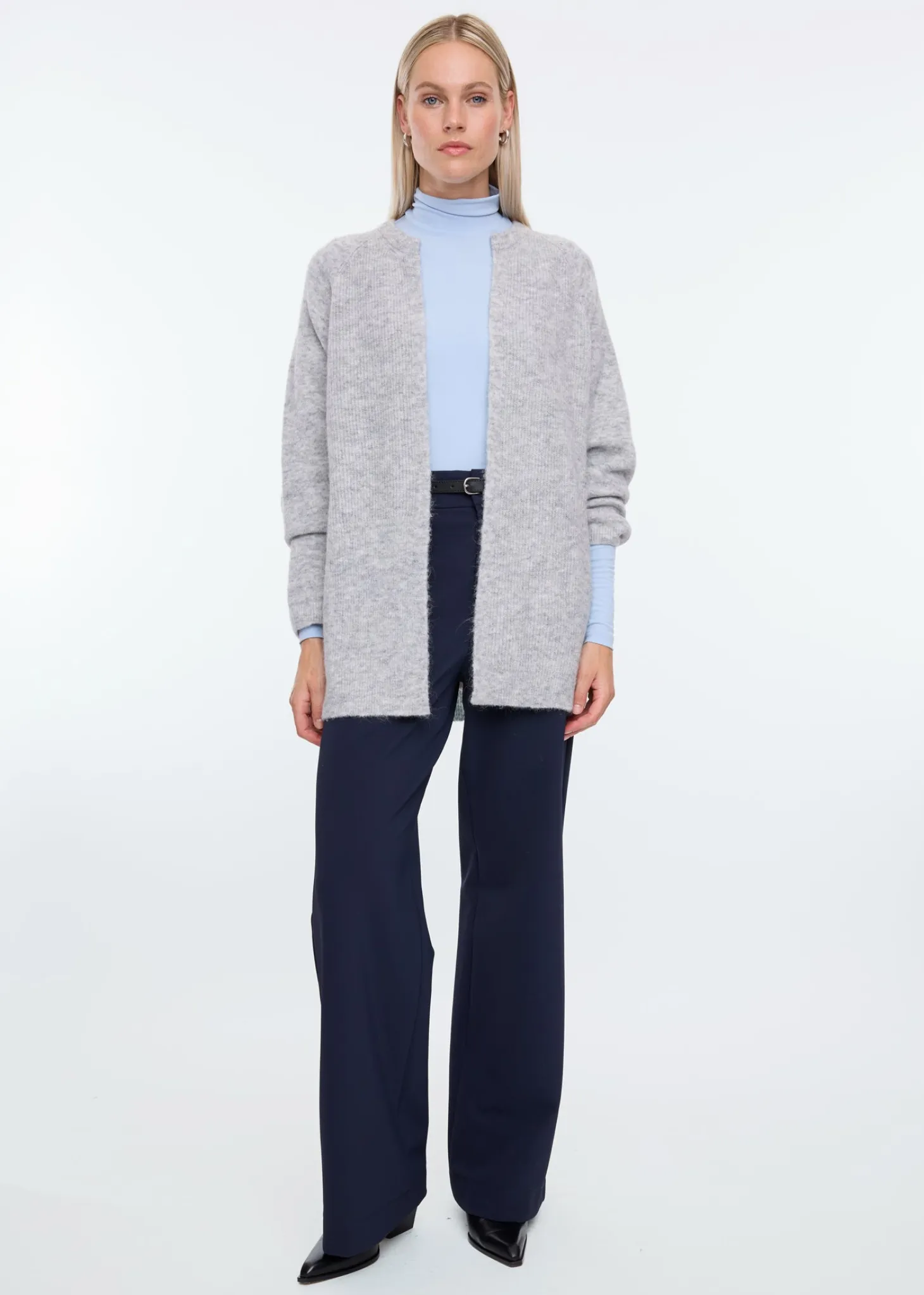Soft wool blend cardigan
