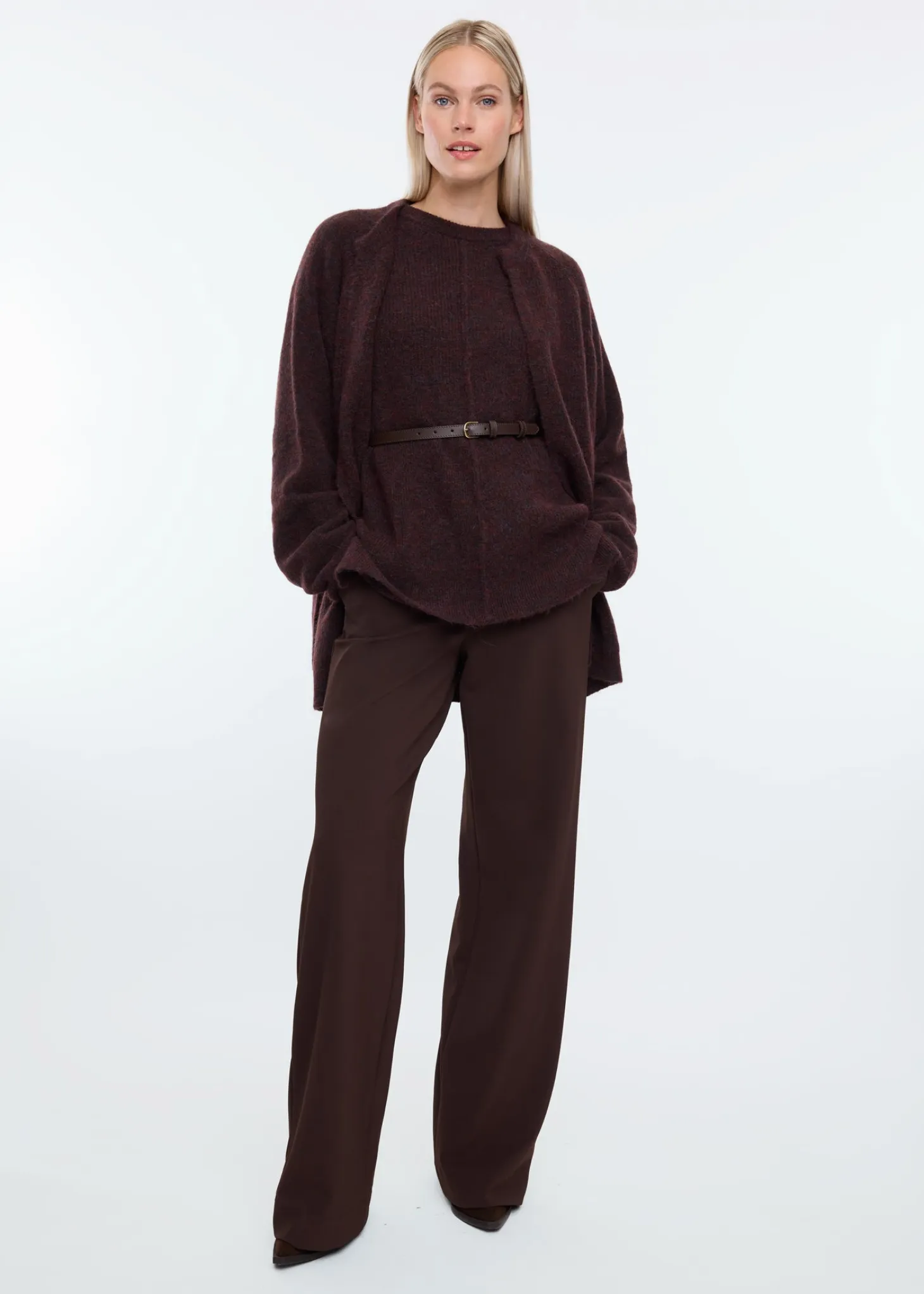 Soft wool blend cardigan