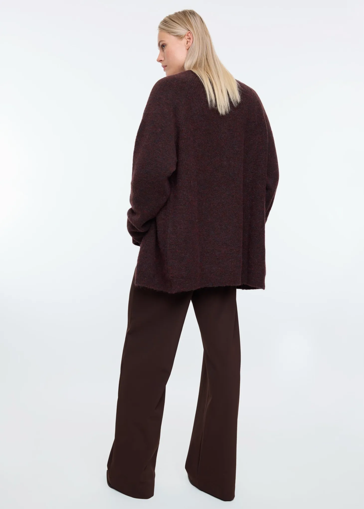 Soft wool blend cardigan
