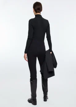 Stretch twill legging