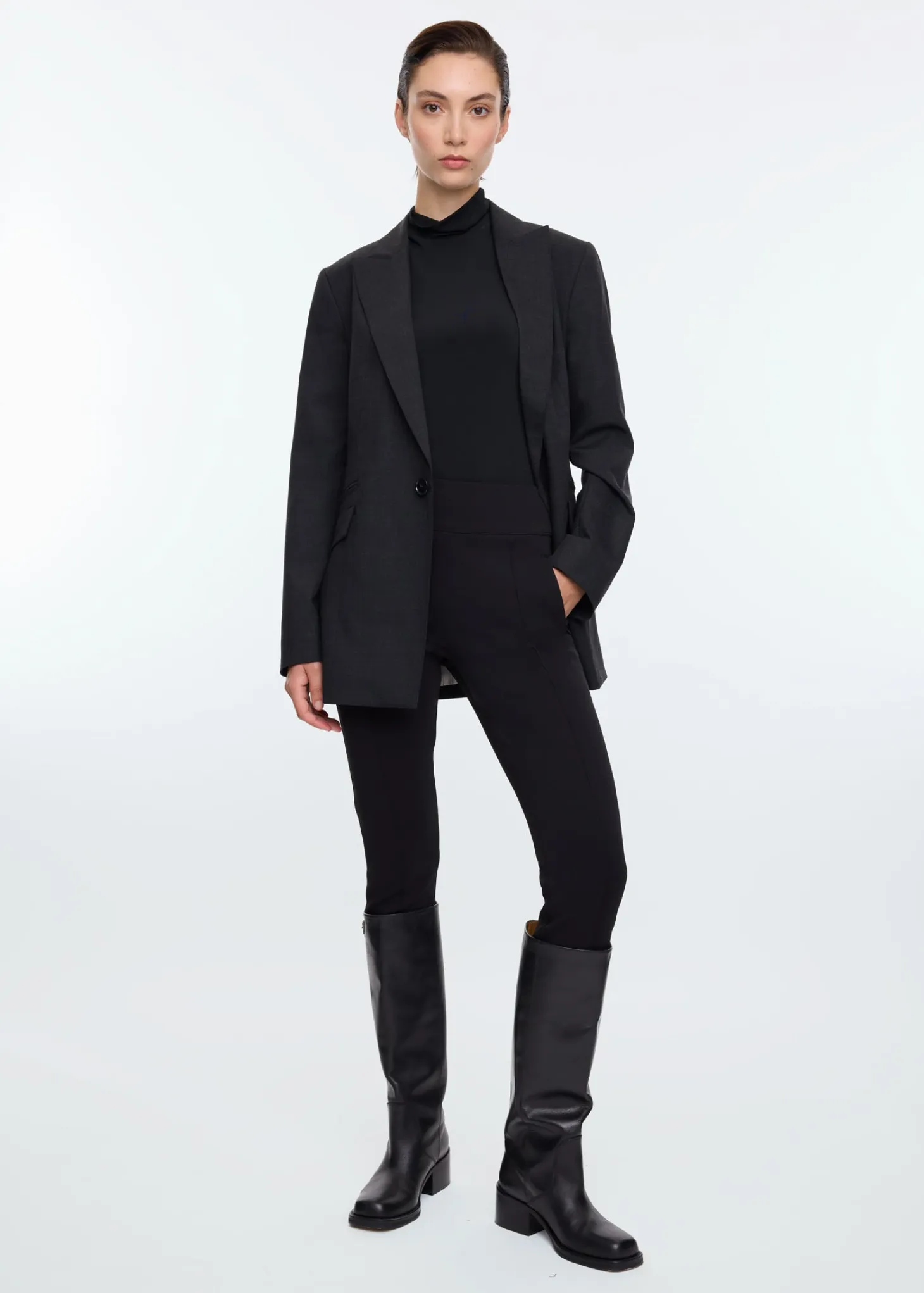 Stretch twill legging