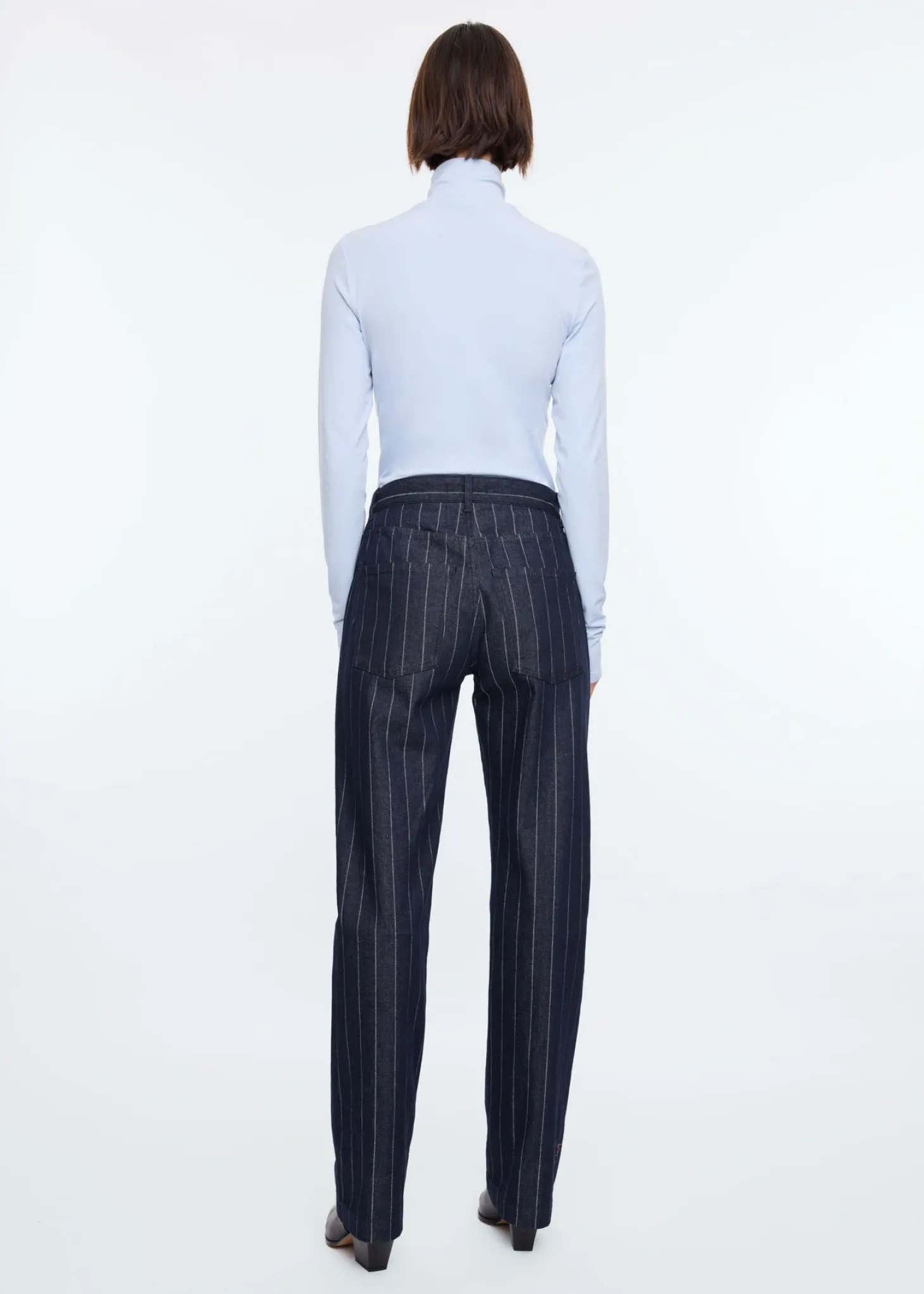 Striped jeans