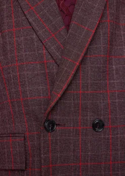 Strong checkered blazer