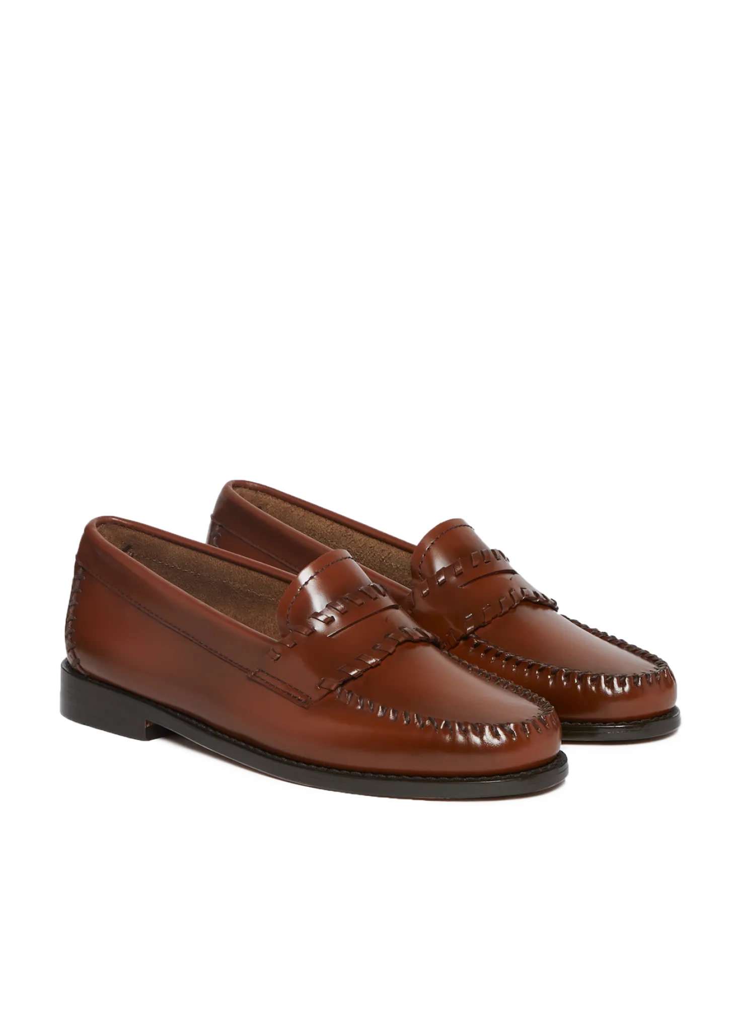Sturdy sole leather loafer