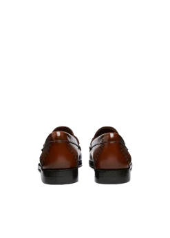 Sturdy sole leather loafer