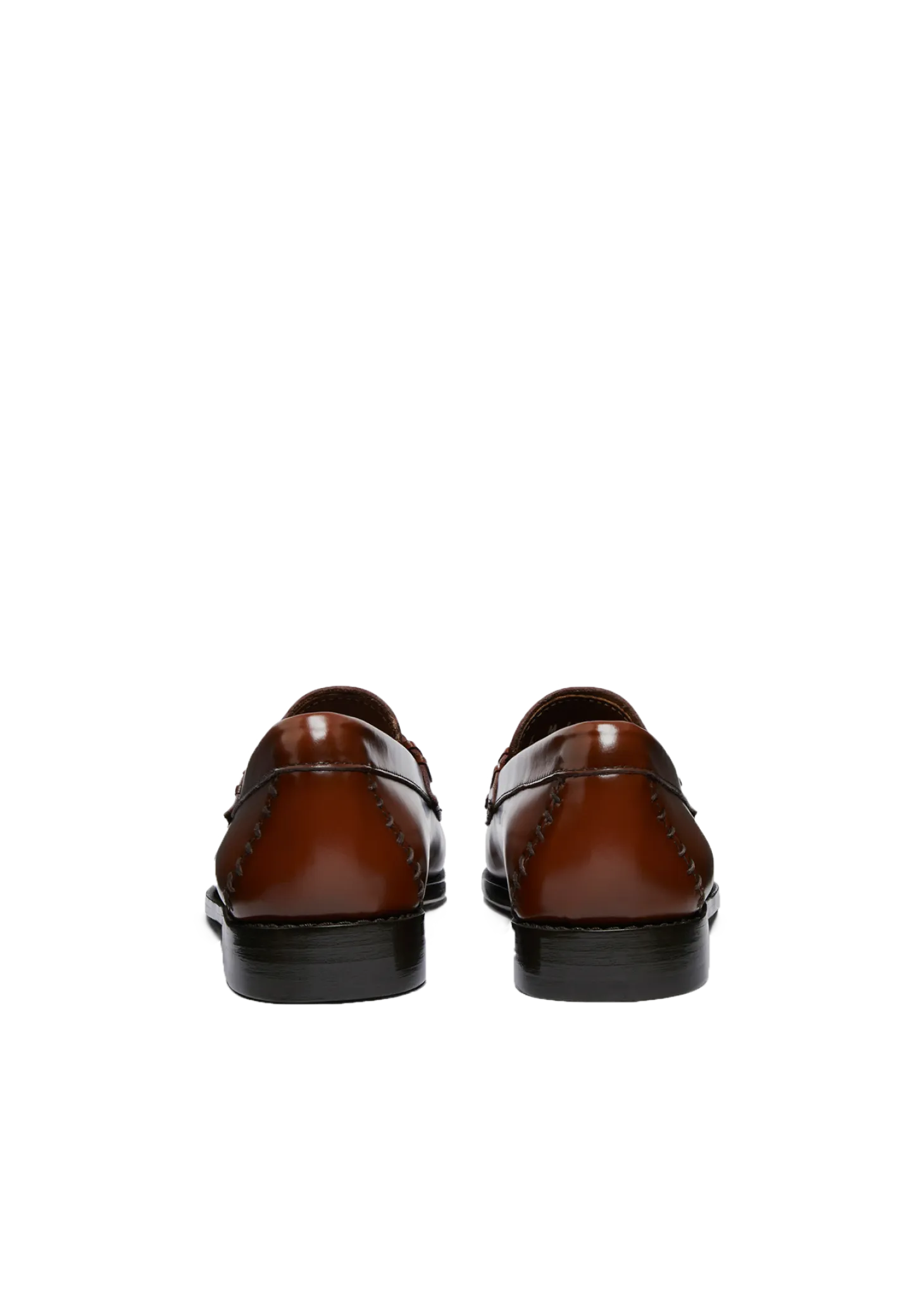 Sturdy sole leather loafer