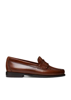 Sturdy sole leather loafer