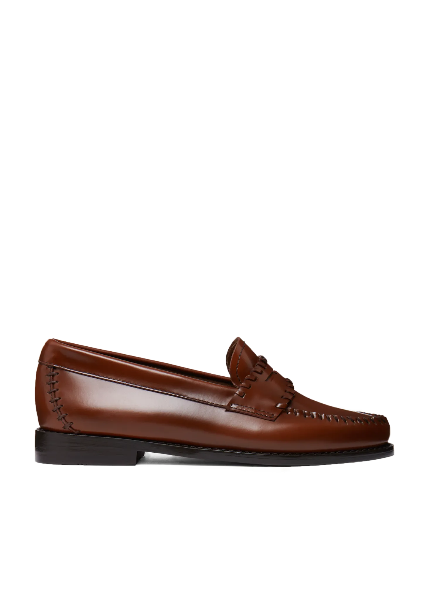 Sturdy sole leather loafer