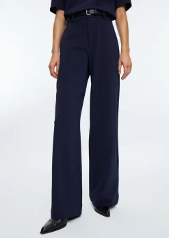Tailored twill broek