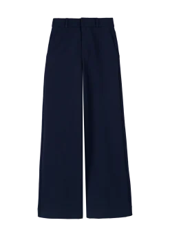 Tailored twill broek