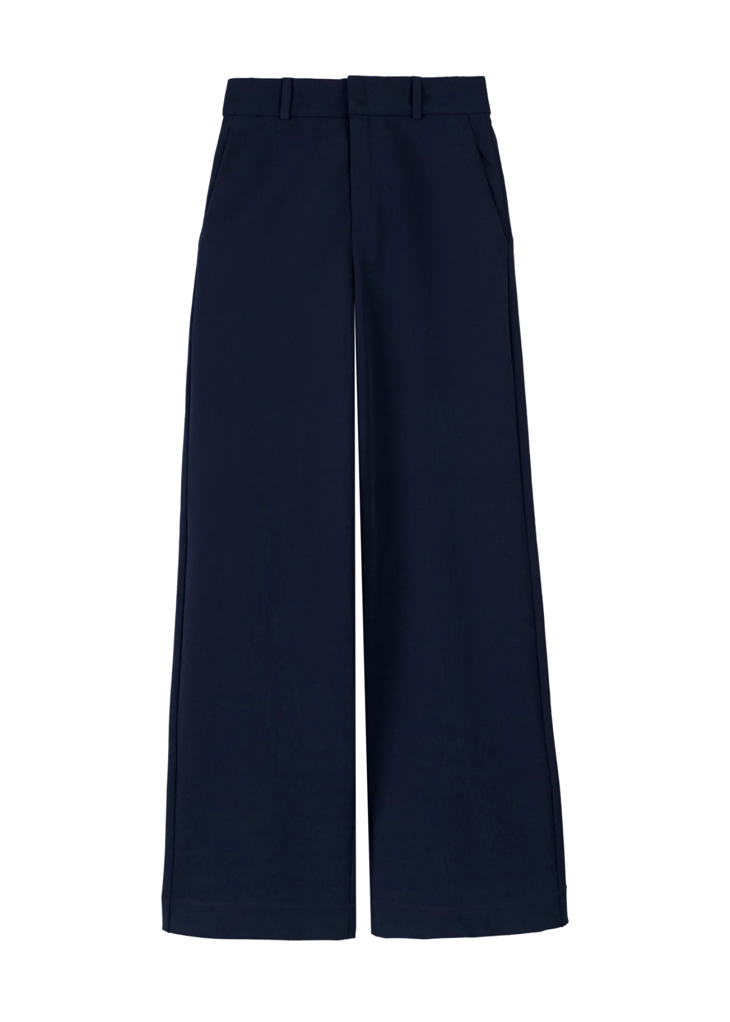 Tailored twill broek