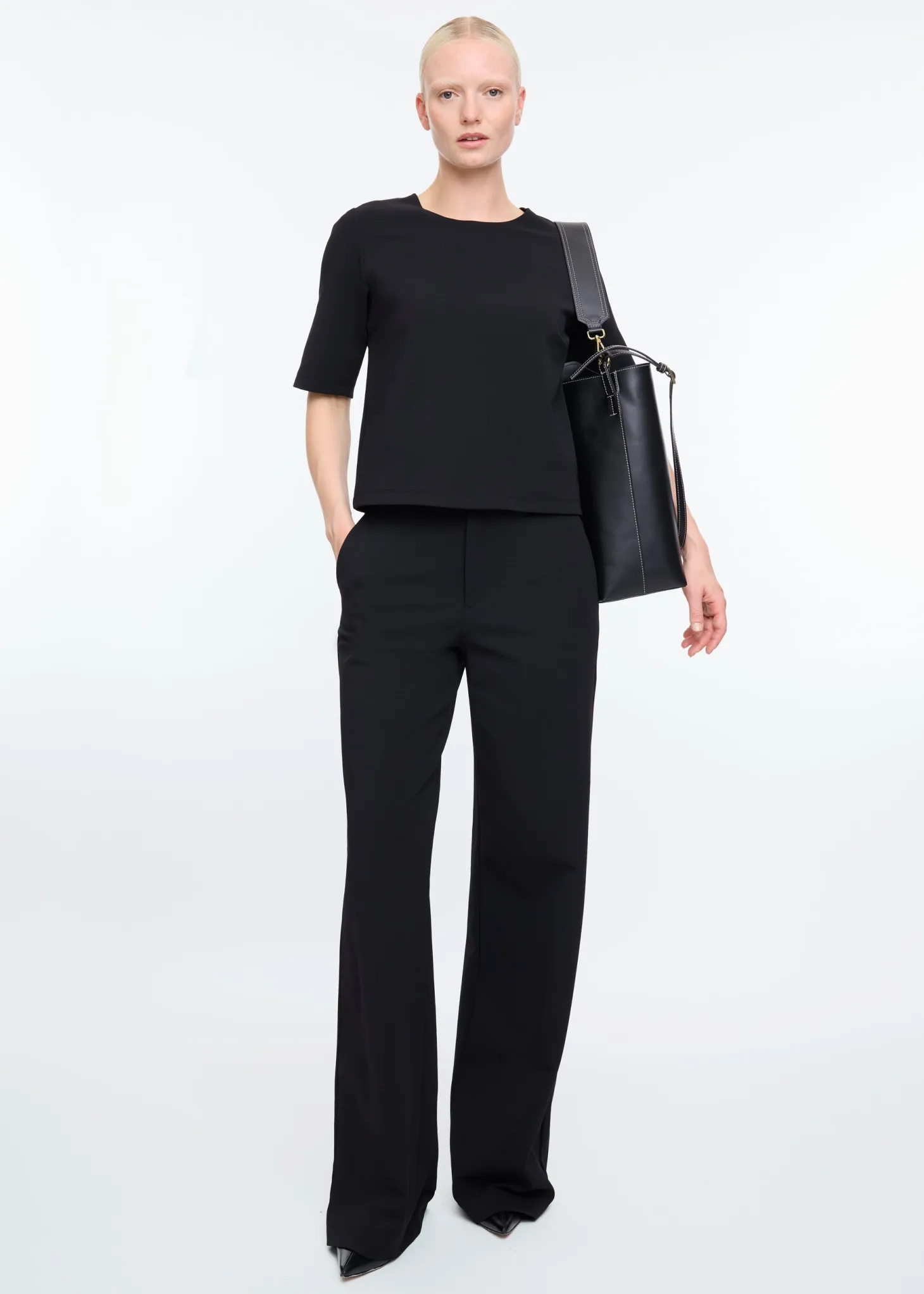 Tailored twill tall