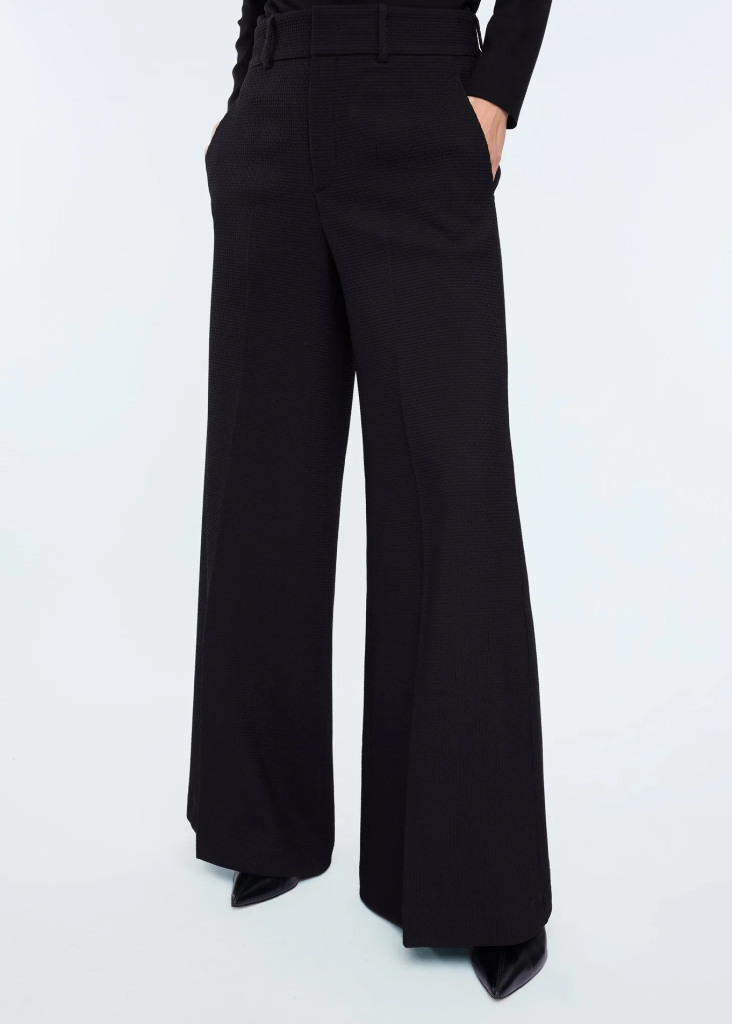 Tailored waffle wide flair