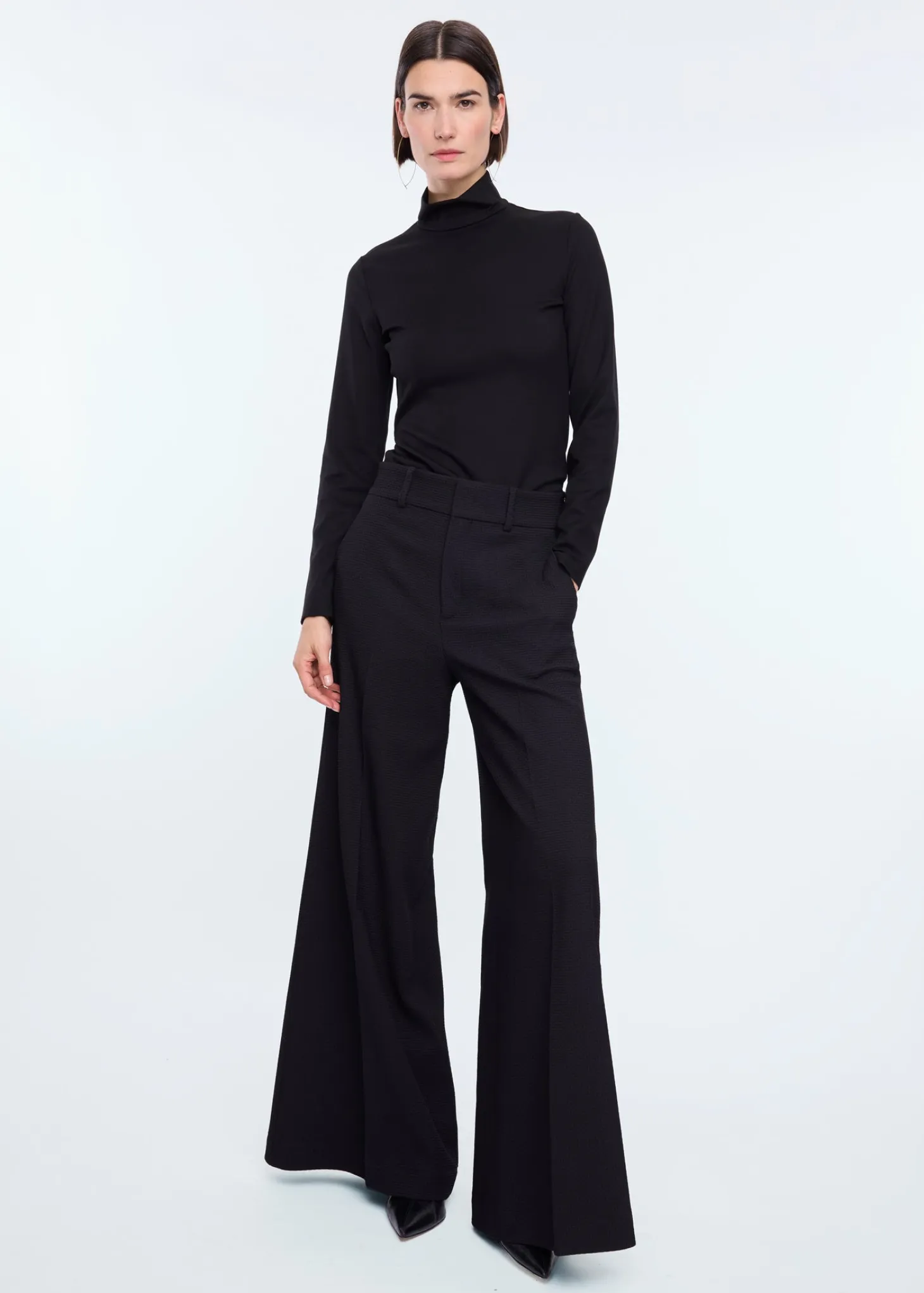 Tailored waffle wide flair