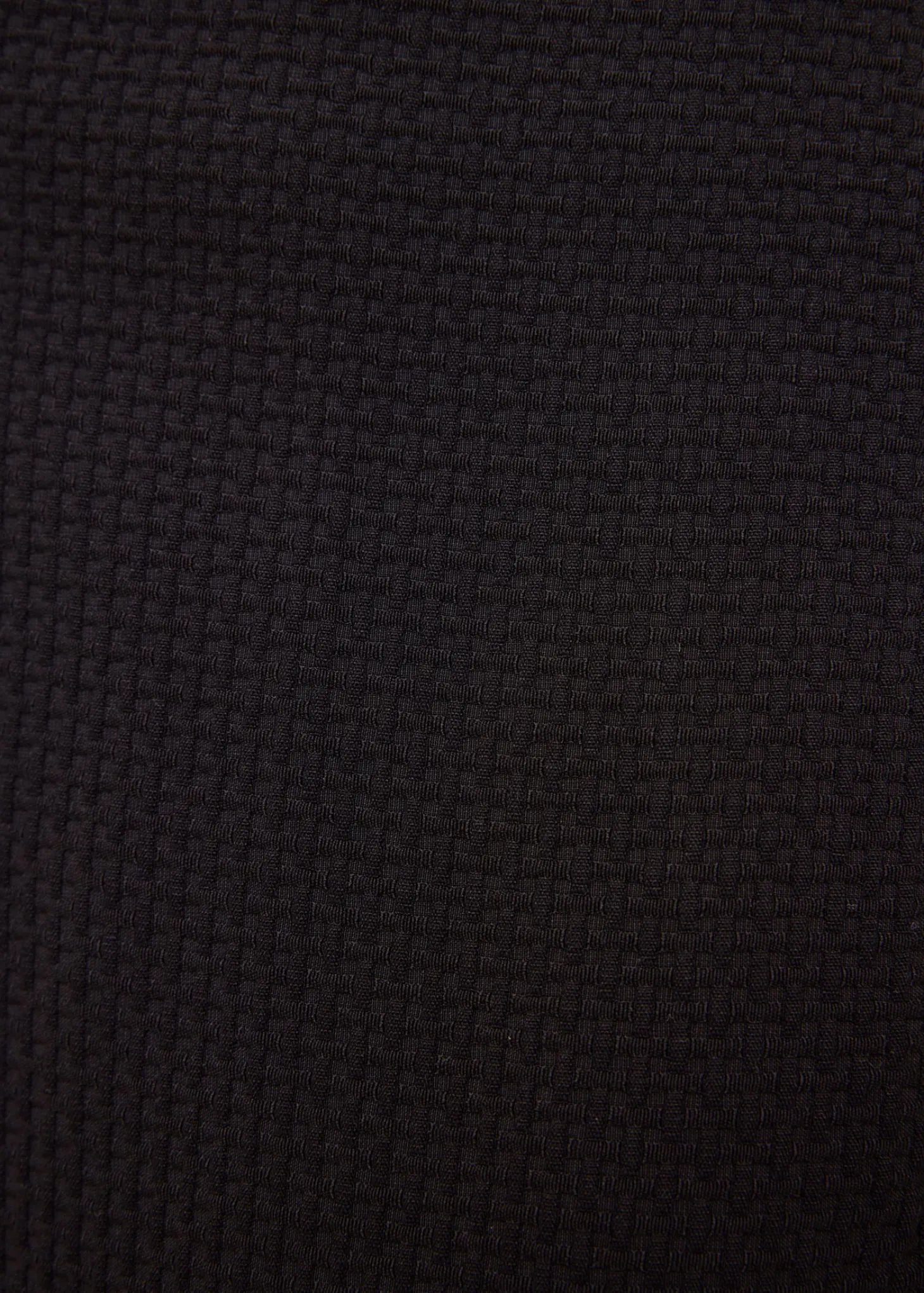Tapered waffle trousers