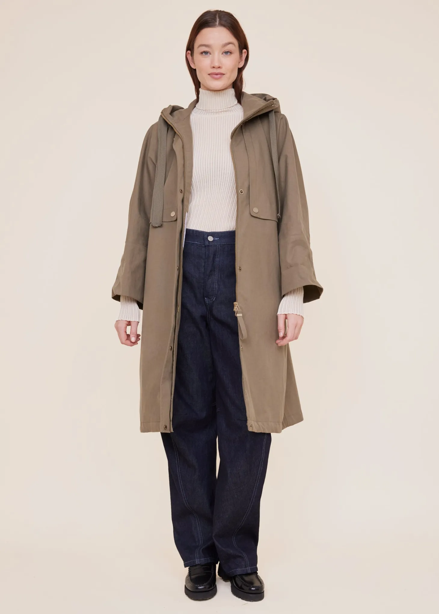 Tencel parka