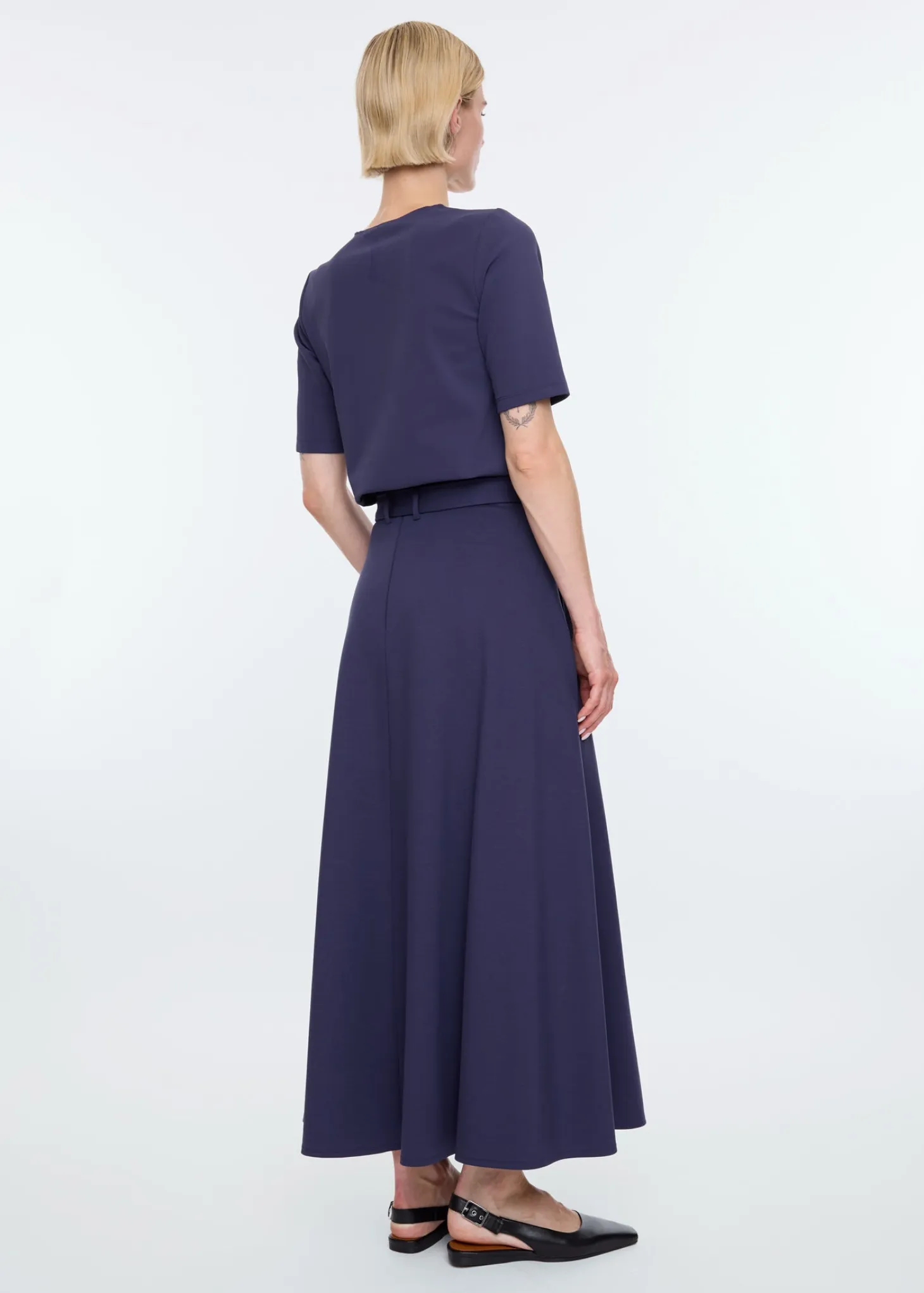 Tencel punto skirt