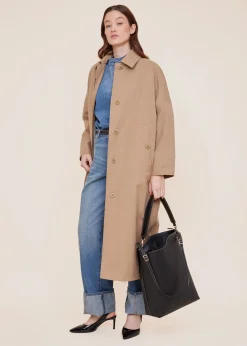 Tencel trenchcoat