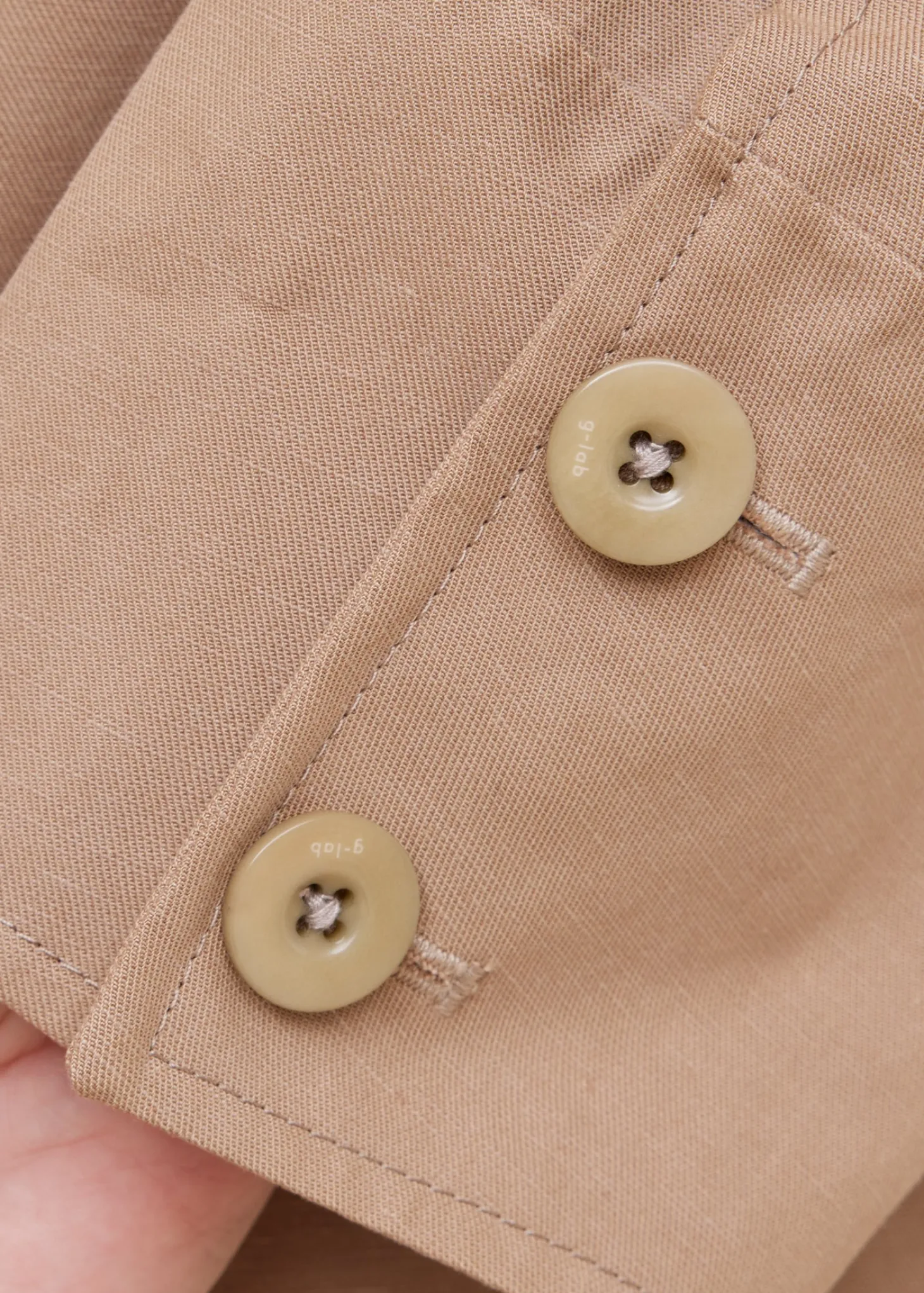 Tencel trenchcoat