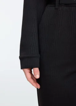 Tricot pattern jumpsuit