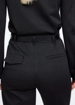 Tricot pattern jumpsuit